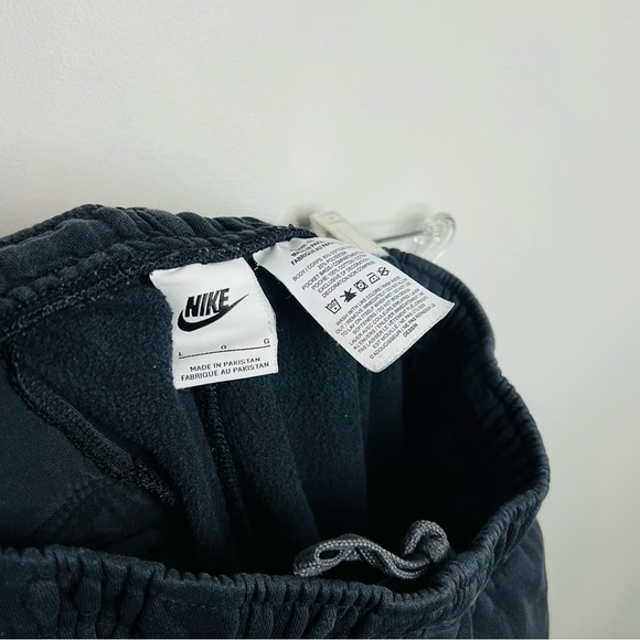 Nike Sportswear JDI Black Fleece Jogger Sweatpants Large - Picture 4 of 6